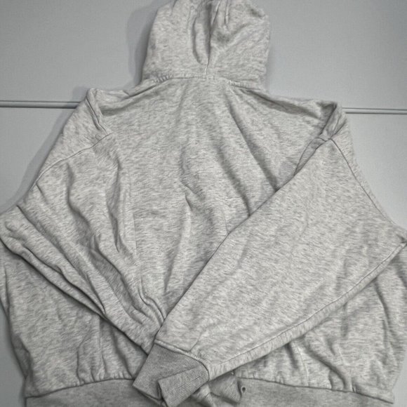 WEEKDAY ASOS Alisa Women Long Sleeve Oversized Casual Hoodie Size Small Gray - Picture 2 of 3
